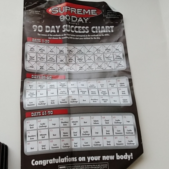 Get Ripped In 90 Days: Supreme 90Day System (Complete 10 DVD Set) As Seen on TV - Picture 10 of 13